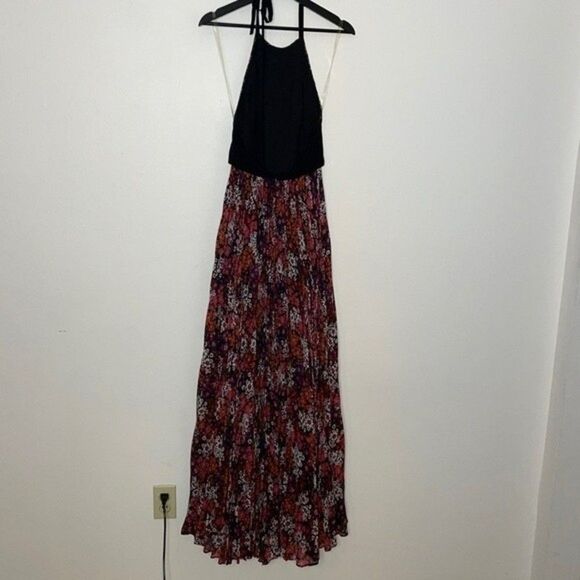 Fame and Partners Halter Halter Maxi Dress Womens Size 2 - Picture 6 of 12